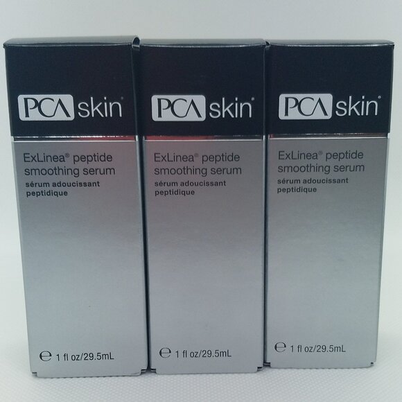 (3) PCA SKIN Exlinea Peptide Smoothing Serum Anniversary Edition 1oz NIB - Picture 1 of 10